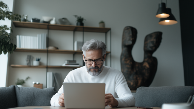 U7353792727 Photorealistic image man with glasses on a video ca f4b25fc1 d39c 4912 8c94 22f675ab7cd0